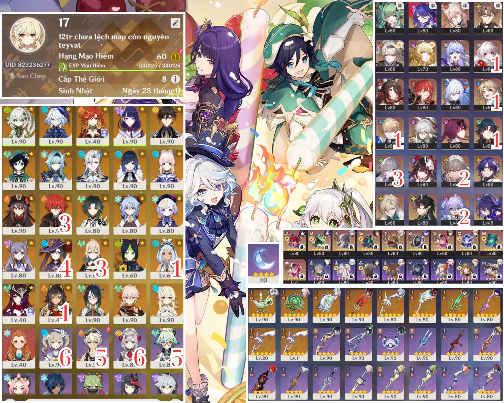 Ảnh acc Genshin